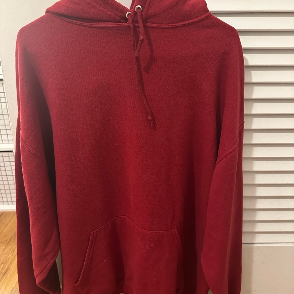 Jerzees Classic Red Hoodie